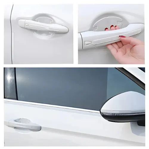 [PAGUE 1 LEVE 8] Protetor de Maçaneta e Porta Transparente Personalizado para Carro