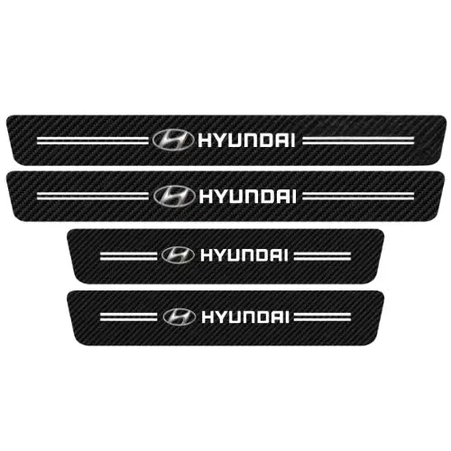 [PAGUE 1 LEVE 4] Protetor Soleira Personalizado Universal Para Carro Carfiber™ + Brinde Grátis