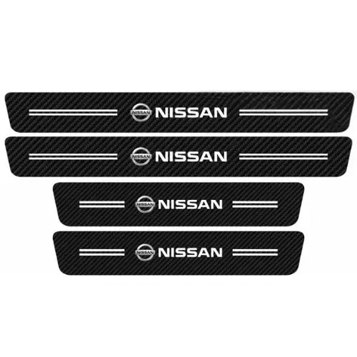 [PAGUE 1 LEVE 4] Protetor Soleira Personalizado Universal Para Carro Carfiber™ + Brinde Grátis